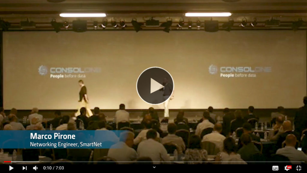 Anteprima del video ConsolOne, ecco il sistema di monitoraggio e gestione di SmartNet