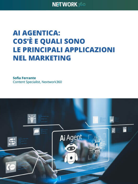 Immagine del whitepaper: AI agentica e marketing: come cambiano strategia, targeting e CX