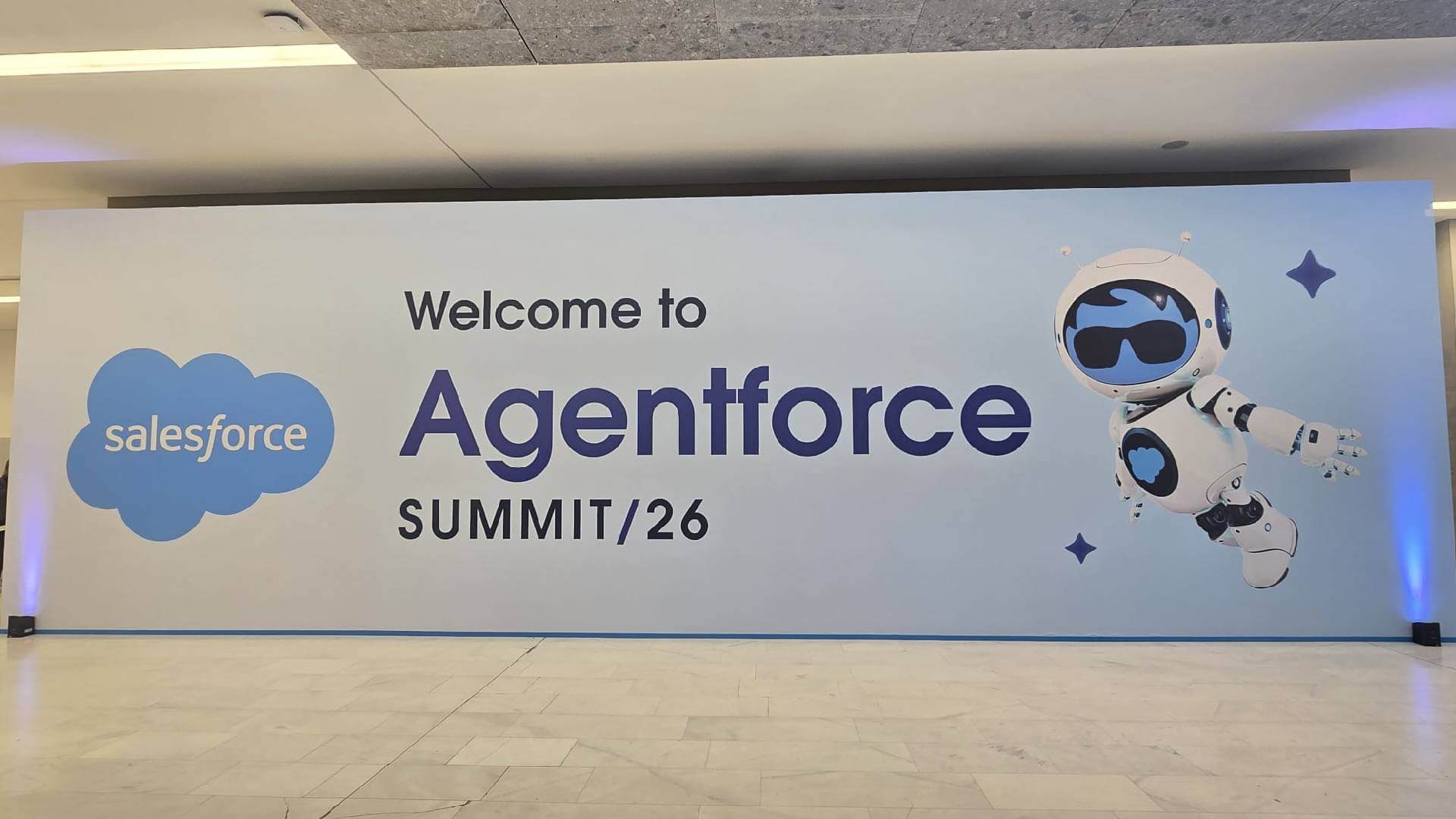 Wall Agentforce Summit Salesforce Milano 2026