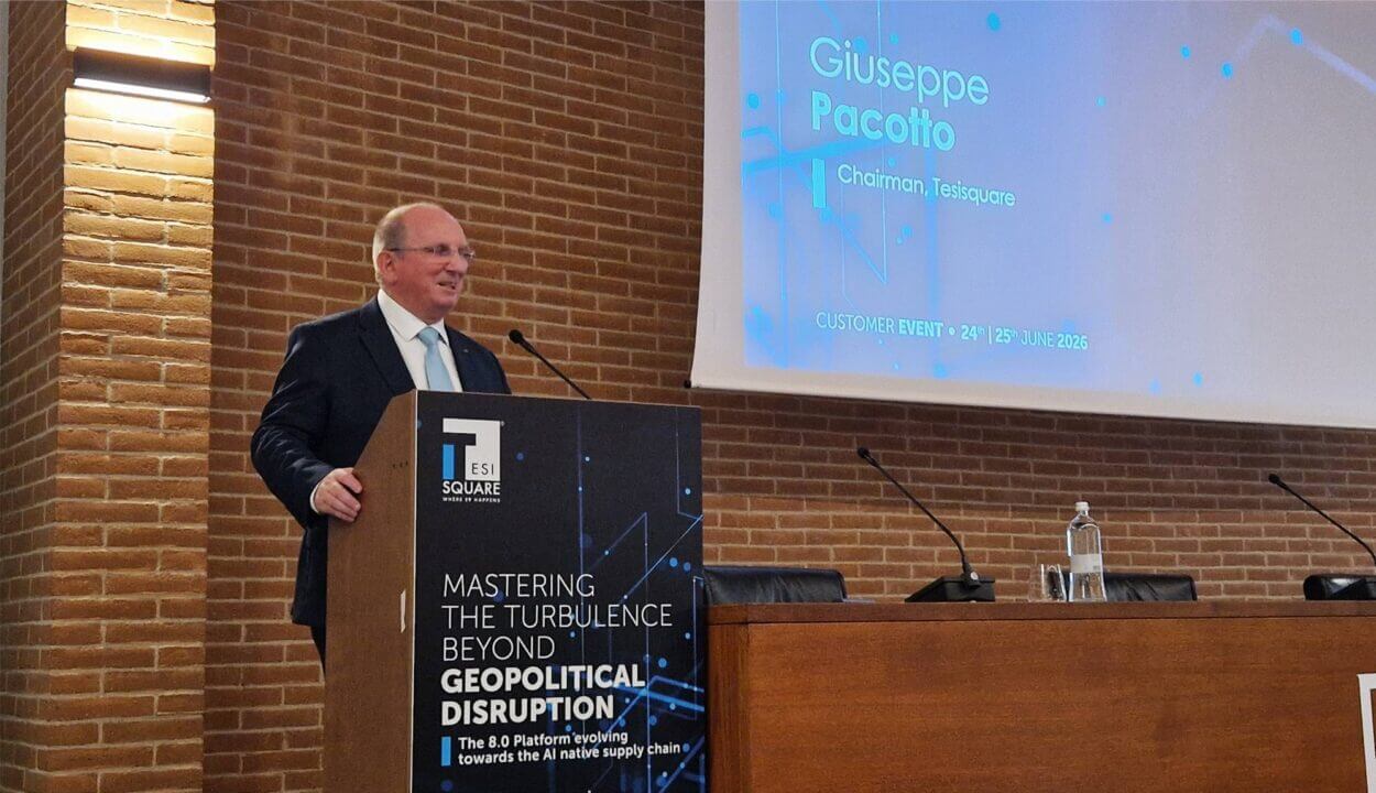 Giuseppe Pacotto, chairman Tesisquare resilienza della supply chain