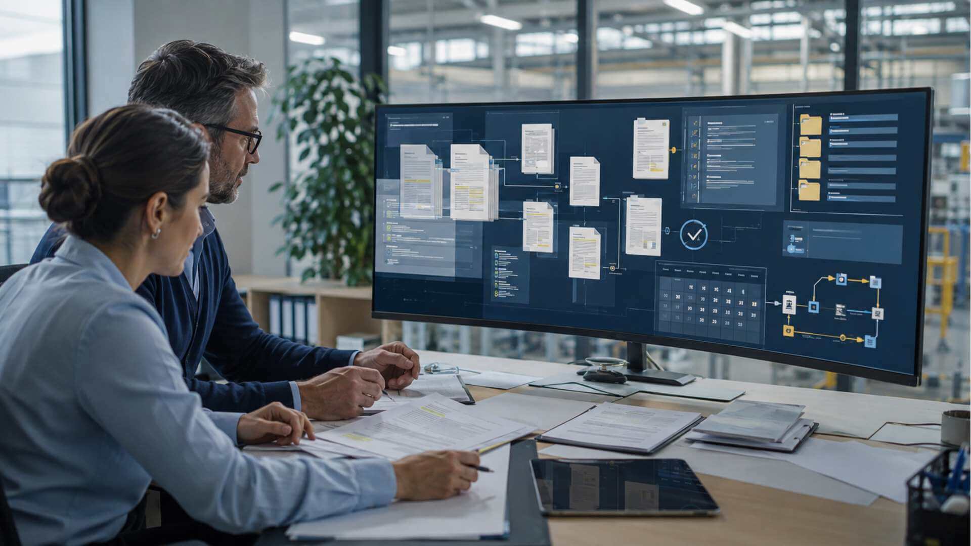 ChatGPT persone schermo dashboard