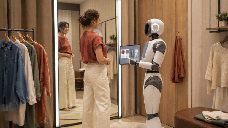 ChatGPT robot camerico retail