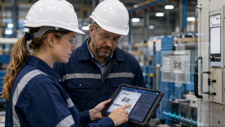 ChatGPT stabilimento persone manufacturing