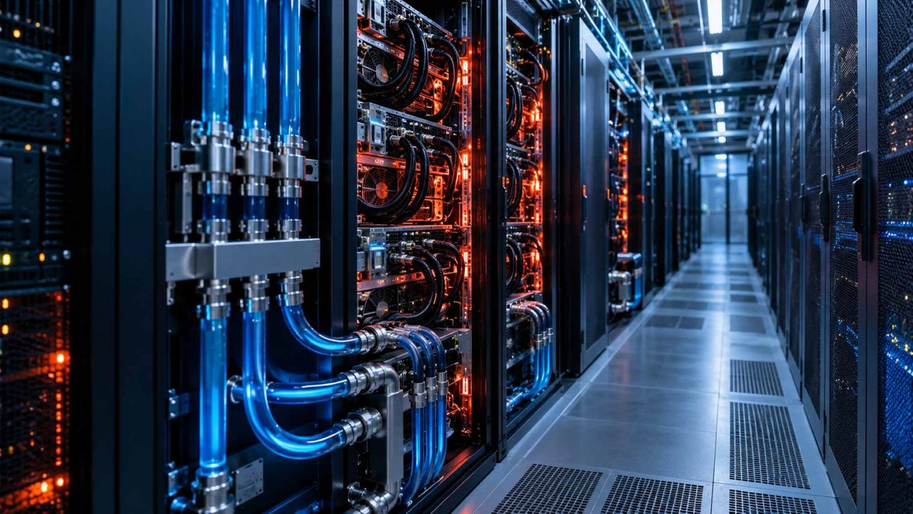 ChatGPT data center liquid cooling